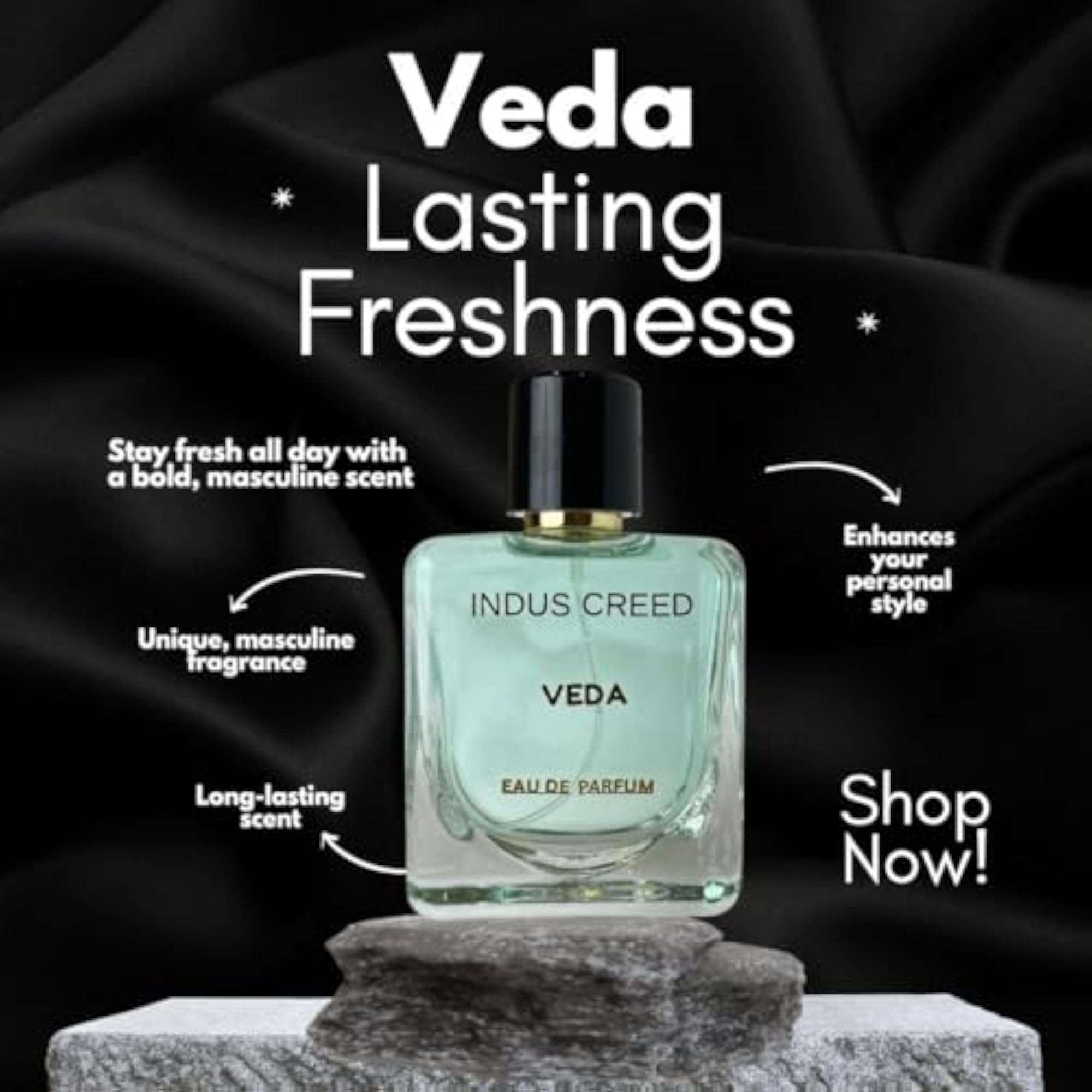 Men's Veda Perfume Eau De Parfum, 100ml